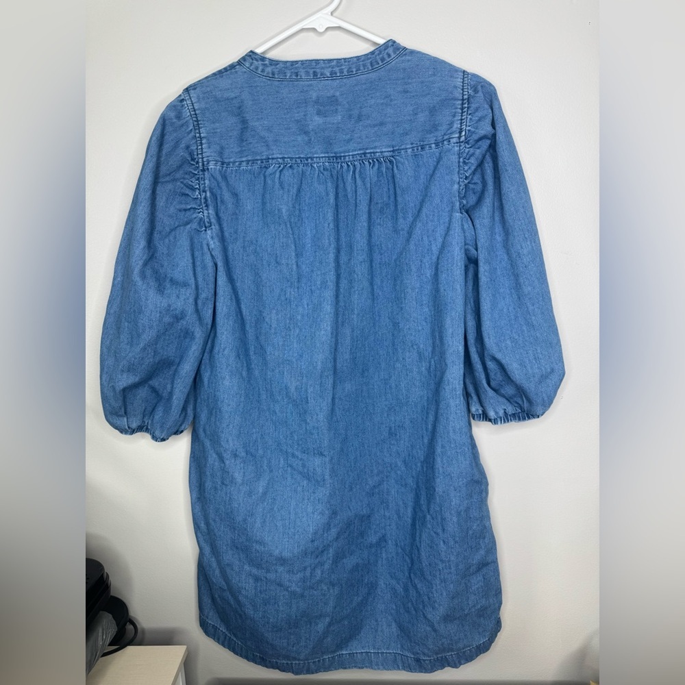 GAP Light Blue Denim dress - Picture 4 of 4